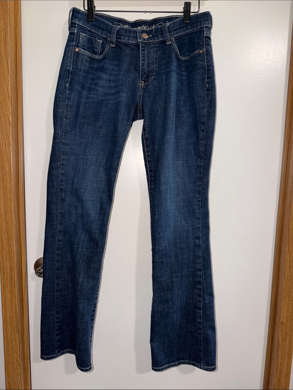 Old Navy Dark Blue Bootcut Jeans for Women